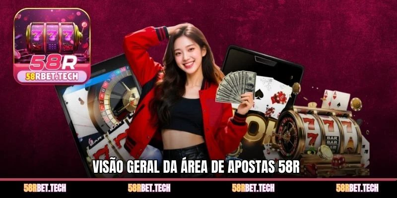 Visão geral da área de apostas 58r
